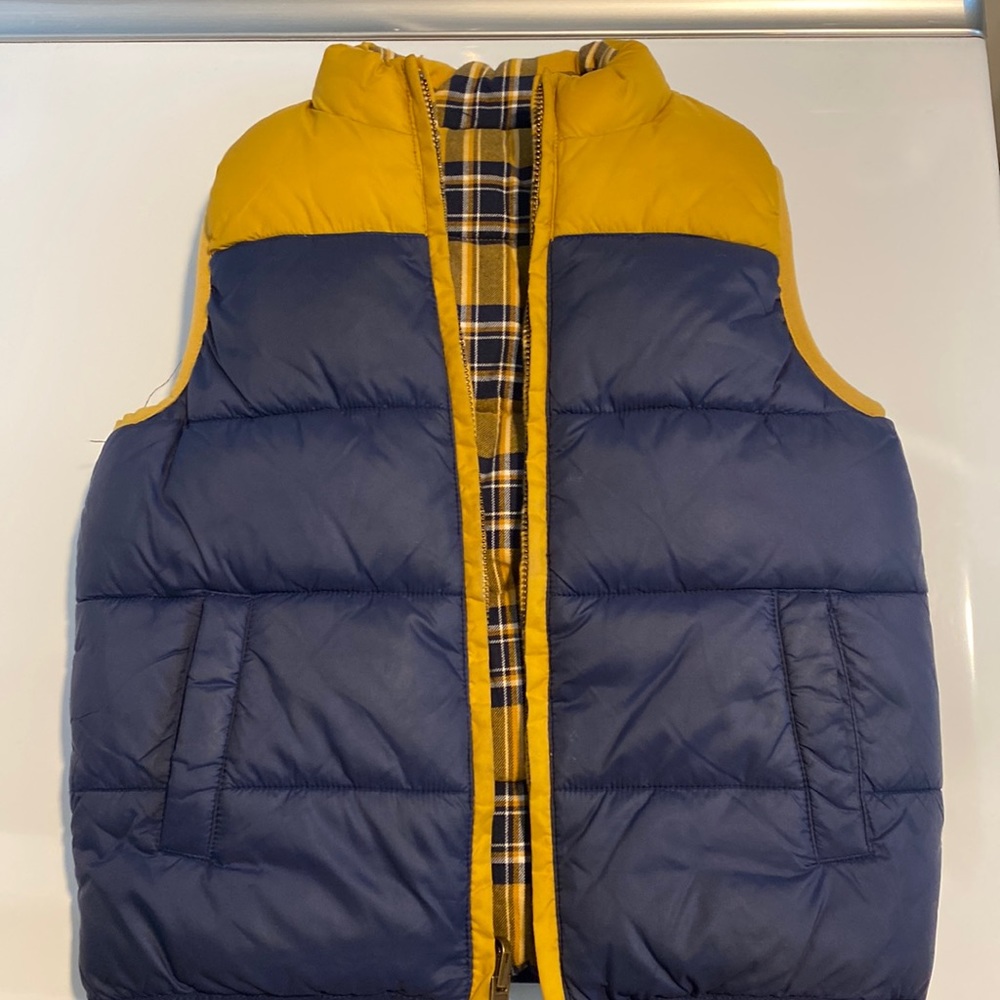 Janie and Jack Reversible Puffer Vest